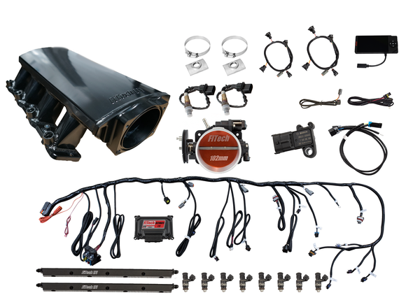 LS3 Low Profile Intake Manifold With Fitech Logo MAP & IAT Port