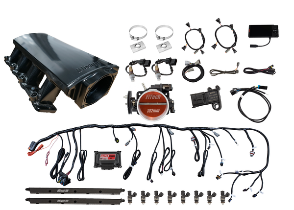 LS3 Low Profile Intake Manifold With Fitech Logo MAP & IAT Port
