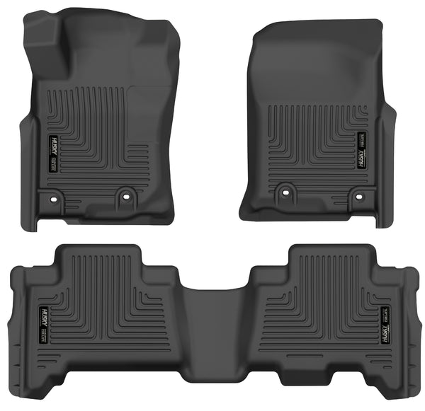 Husky Weatherbeater Front & 2nd Seat Floor Liners 99571