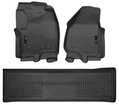 Husky Weatherbeater Front & 2nd Seat Floor Liners (Footwell Coverage) 99711