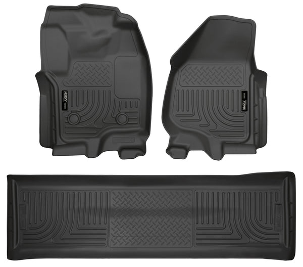 Husky Weatherbeater Front & 2nd Seat Floor Liners (Footwell Coverage) 99711