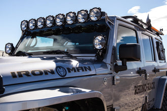 KC Hilites 50 In Pro6 Gravity LED - 8-Light - Light Bar System - 160W Combo Beam