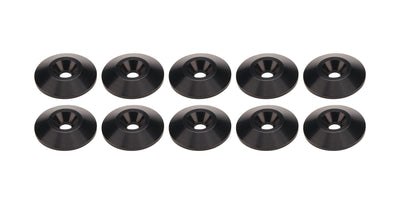 Countersunk Washer Black #10 10pk