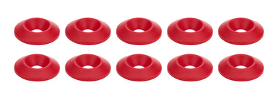 Countersunk Washer Red 10pk
