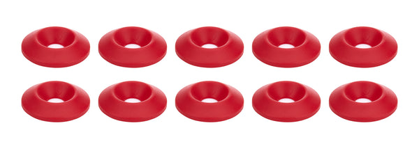 Countersunk Washer Red 10pk