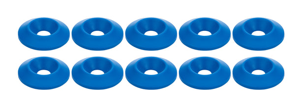 Countersunk Washer Blue 10pk