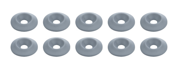 Countersunk Washer Silver 10pk