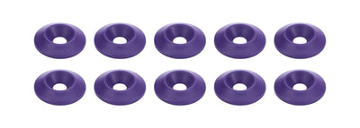 Countersunk Washer Purple 10pk