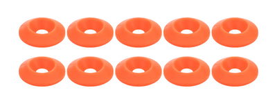 Countersunk Washer Fluorescent Orange 10pk