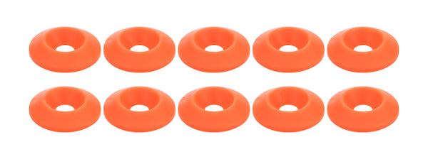Countersunk Washer Fluorescent Orange 10pk