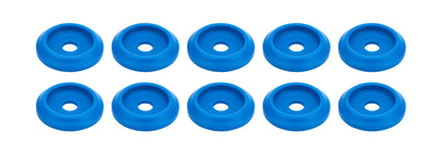 Body Bolt Washer Plastic Blue 10pk