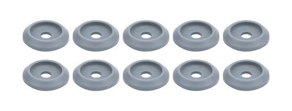 Body Bolt Washer Plastic Silver 10pk