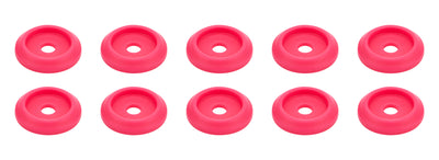 Body Bolt Washer Plastic Pink 10pk