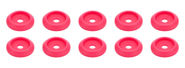 Body Bolt Washer Plastic Pink 10pk