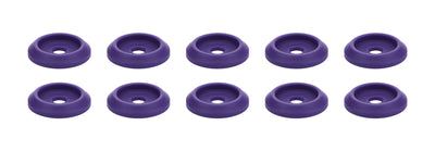 Body Bolt Washer Plastic Purple 10pk