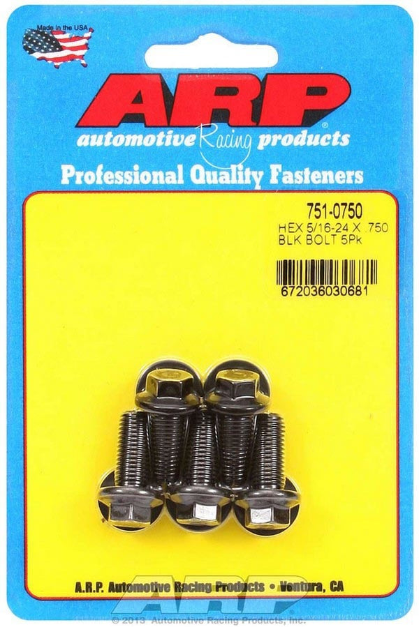 Bolt Kit - 6pt. (5) 5/16-24 x .750