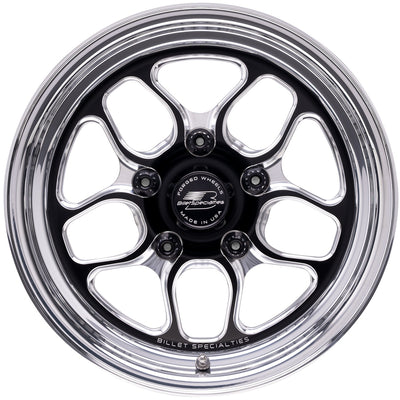 Win Lite Wheel Black 15x4 2.25 Backspace