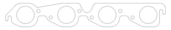 MLS Exhaust Gasket Set BBC w/2.000 Round Port