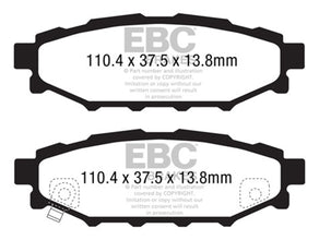 Redstuff Ceramic Low Dust Brake Pads