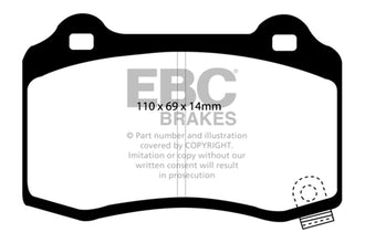 Redstuff Ceramic Low Dust Brake Pads