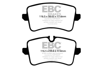 Redstuff Ceramic Low Dust Brake Pads