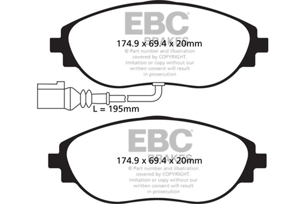 Yellowstuff Street And Track Brake Pads