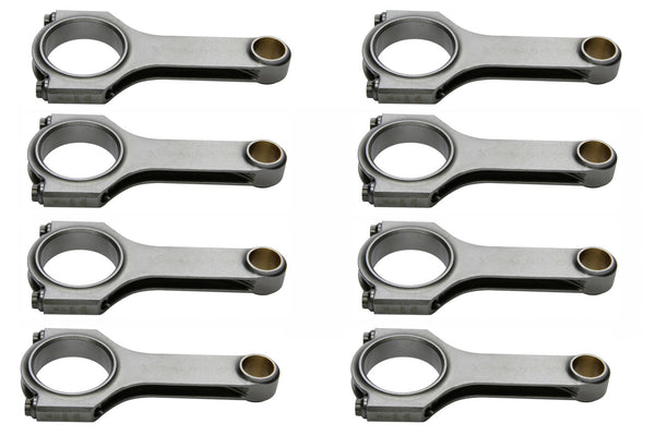 SBF 4340 Forged H-Beam Rods 5.400 w/2.123 Pin