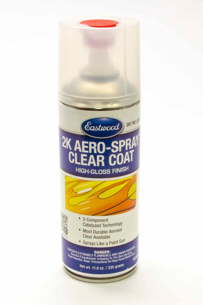 2K Aero Spray Paint Clear Coat