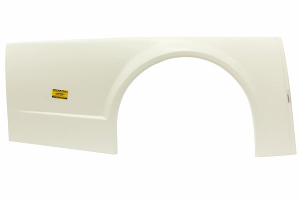 2019 LM Plastic Quarter Panel White Right