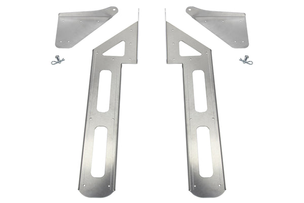 Aluminum Hood Hinge Kit Extended Pair