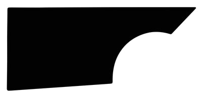 Quarter Panel Dirt Right Side Black