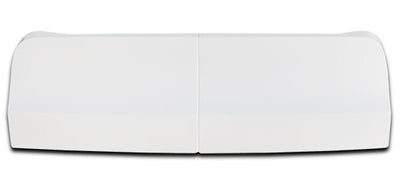 ABC Rear Bumper Cover Plastic White