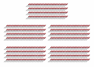 Sml Hd Rivet Red Multi-Grip 500pk