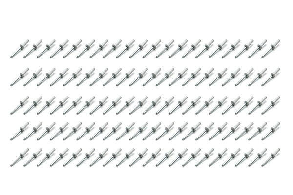 Sm Hd Rivet White Multi -grip 100pk