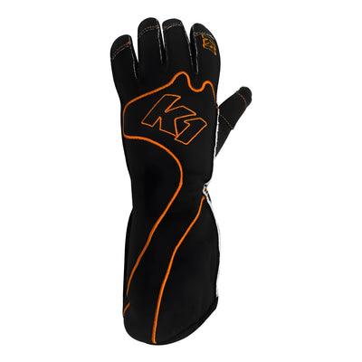 Gloves Karting Adult RS3 Small Black/Orange