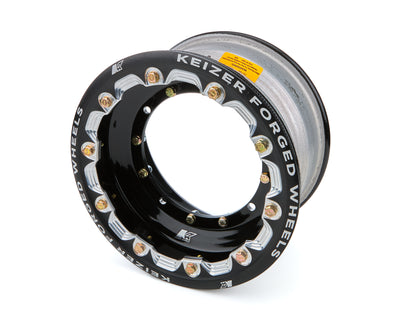 Wheel 4-Pin 10x6 3in BS w/Bdlk & Tabs Black