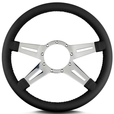 Steering Wheel Mark 9 El egante Pol. w/Black Wrap