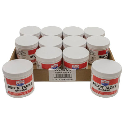Red N Tacky Grease Case 12 x 1lb Tubs