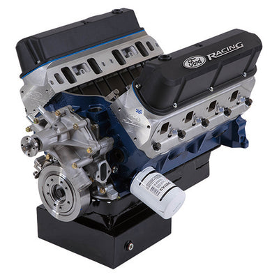 427 Cubic Inch 535 Hp Boss Crate Engine-Z2 Heads-Front Sump Pan