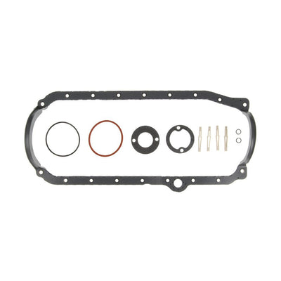 Oil Pan Gasket Set - SBC 86-91 w/1-Piece Rr Main