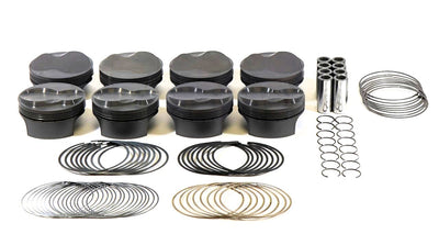 LS Dome PowerPak Piston Set 4.135 Bore