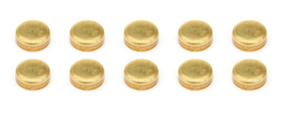Expansion Plugs 10pk - Brass 1-3/8 Dia