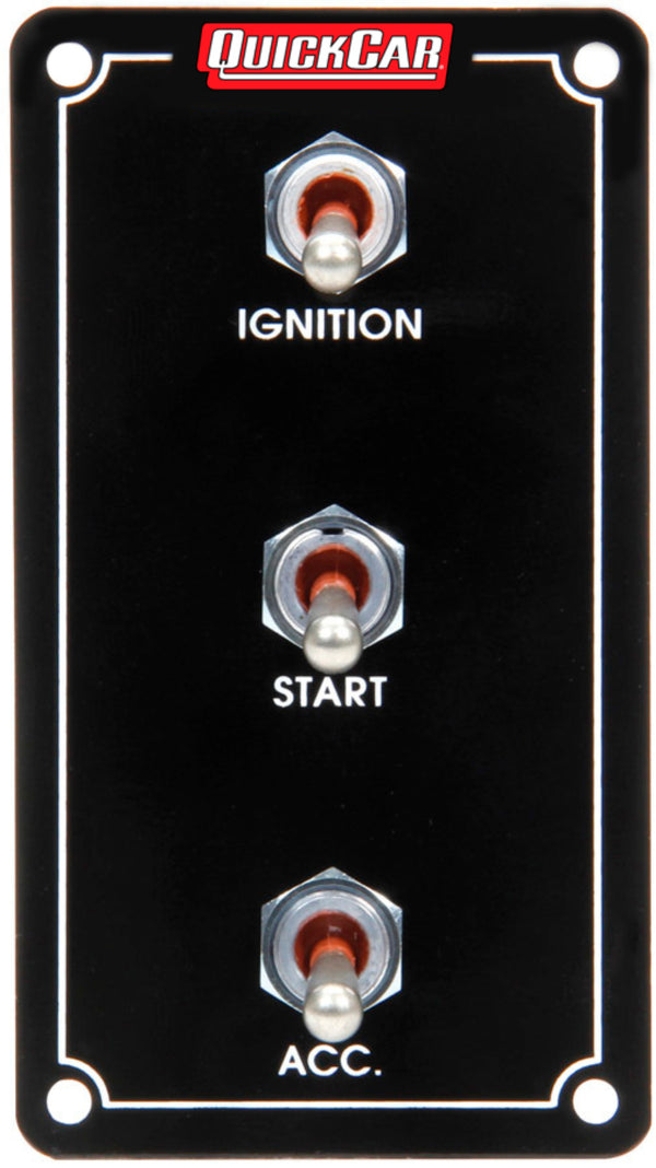 Ign. Panel Extreme Vert. 3 Switch Dual Ignition