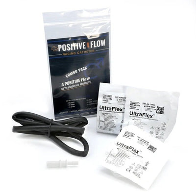 Catheter Mens External Postitive Flow Combo Pak