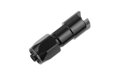 6AN to 3/8 EFI Adapter Quick Disconnect Black