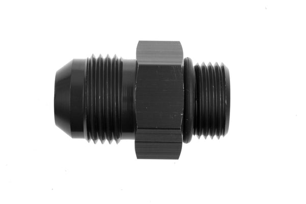 12AN to 10AN O-Ring Port Adapter Black Male Male