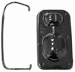GM Master Brake Cylinder Cover Chrome
