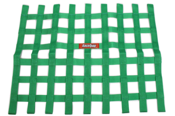 Ribbon Window Net Green Non-SFI 18in x 24in