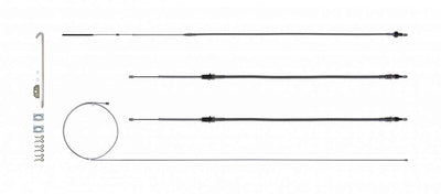 Brake Cable Set w/Hardwa re 68-69 Camaro