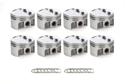 SBC Dished Piston Set 4.030 Bore -12.3cc